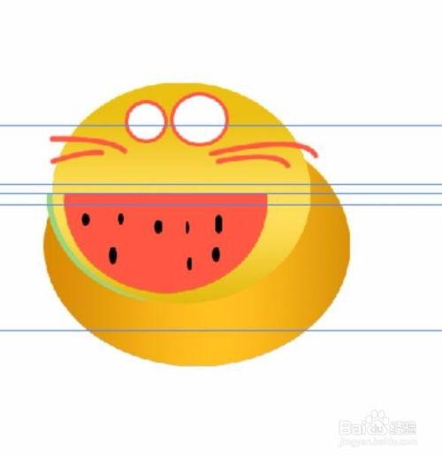 吃瓜的ps,趣味与创意的碰撞